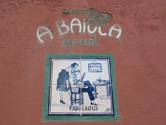 Fado Lokal in der Altstadt Alfama in Lissabon