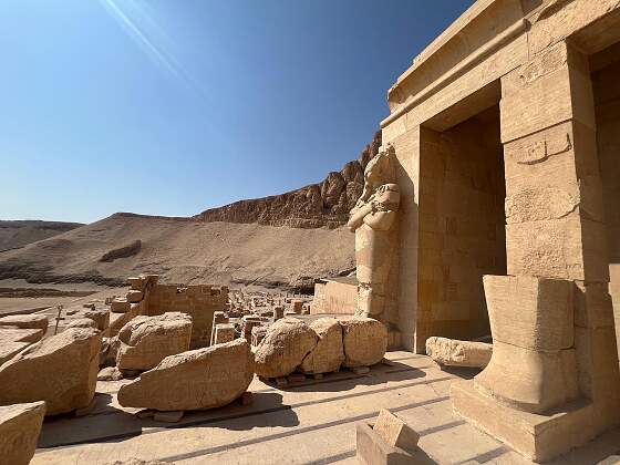 Tempel der Hatschepsut in Deir el Bahari