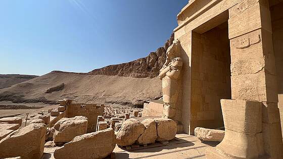Tempel der Hatschepsut in Deir el Bahari