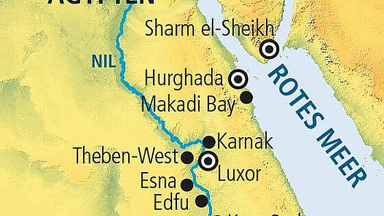 Route: Ägypten Rundreise Sphinx