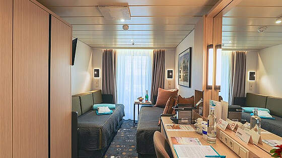 MS Artania: Kabine Kat. P2