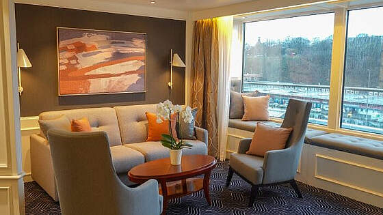 MS Artania: Kabine Kat. W4 - Royal Suite