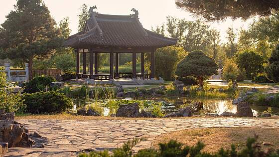 Chinesischer Garten im IGA-Park Rostock