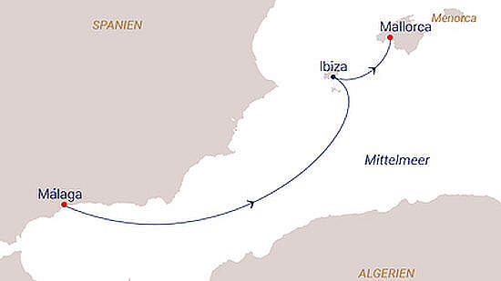 Route Sea Cloud II: die schönsten Frühlingsmomente