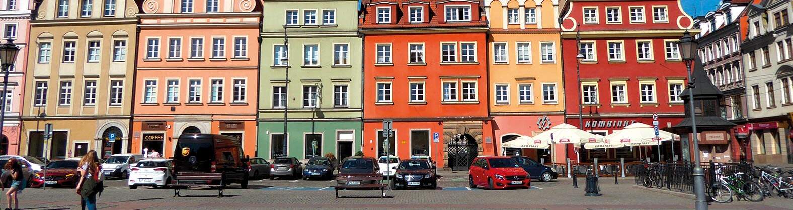 Altstadt von Breslau in Polen