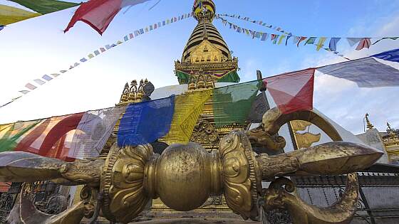Swayambhunath Stupa in Nepal
