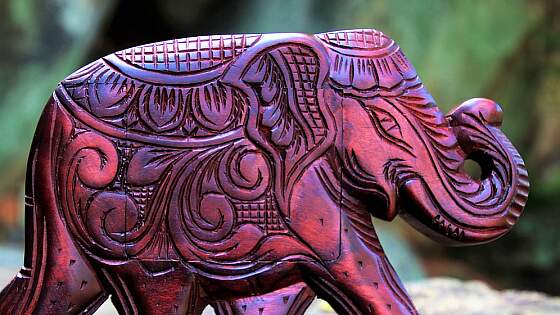 Souvenir aus Sri Lanka: Elefant