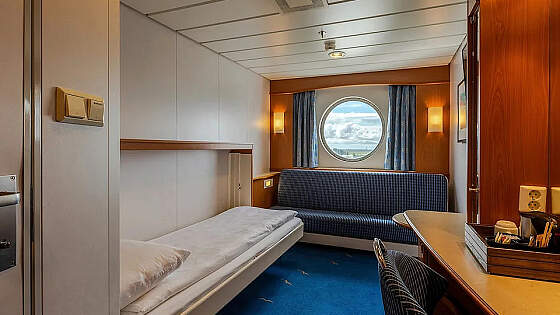 Hurtigruten MS Midnatsol: Beispiel Superior Außenkabine
