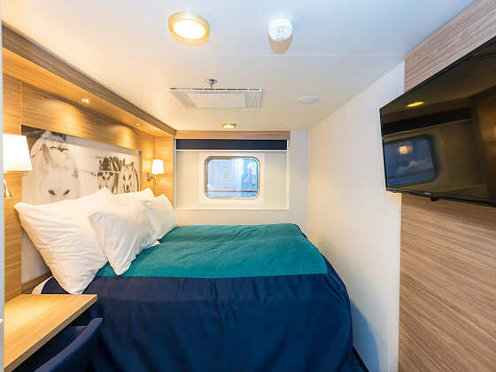 Hurtigruten MS Nordnorge Beispiel Außenkabine Superior