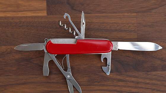 Taschenmesser aus der Schweiz