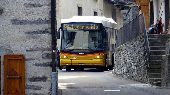 Postbus in der Schweiz