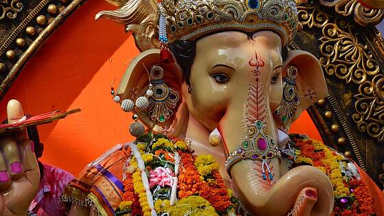 Ganesh Figur aus Indien