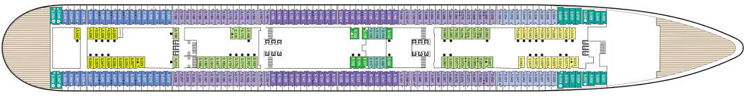 Queen Mary 2: Deckplan Deck 5