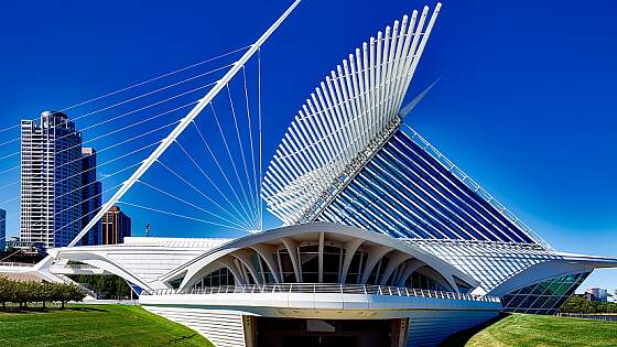 Milwaukee Art Museum in Milwaukee, Wisconsin
