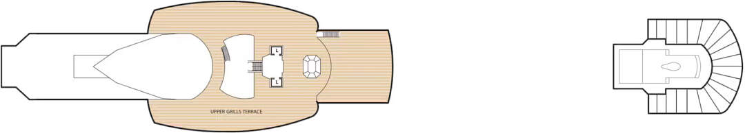 Queen Elizabeth: Deckplan Deck 12