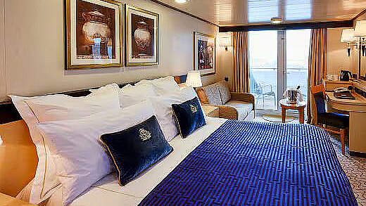 Cunard Queen Elizabeth: Balkonkabine