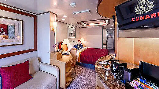 Cunard Queen Elizabeth: Princess Suite