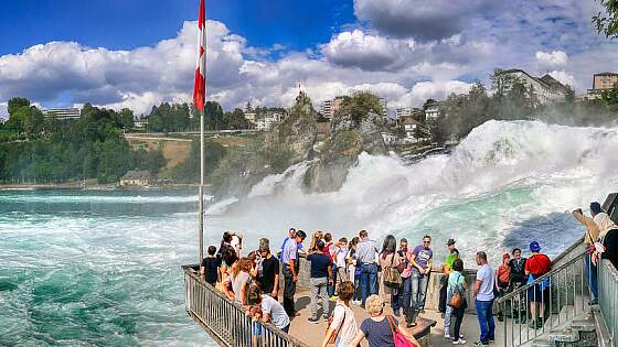 Rheinfall, der größte Wasserfall Europas