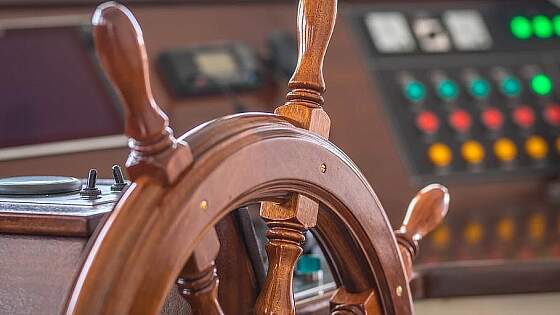 MY Princess: Steuerrad