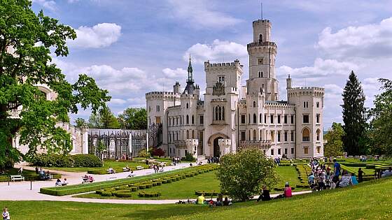 Schloss Hluboká in Südböhmen