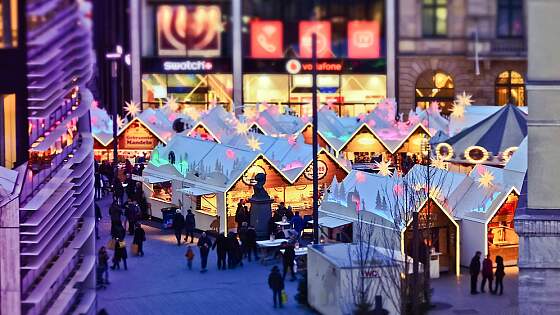 Weihnachtsmarkt in Düsseldorf