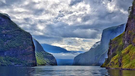 Sognefjord in Fjordnorwegen
