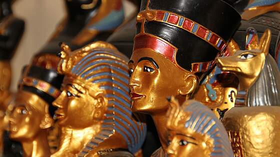 Pharaonen Masken aus Äygpten