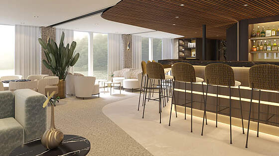 MS Amadeus Aurea: Bar und Salon