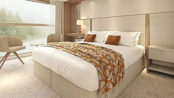 MS Amadeus Aurea: Beispiel Kabine Kat. A und B