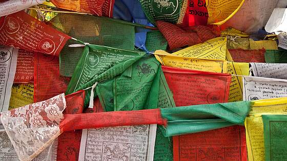 Gebetsfahnen aus Nepal