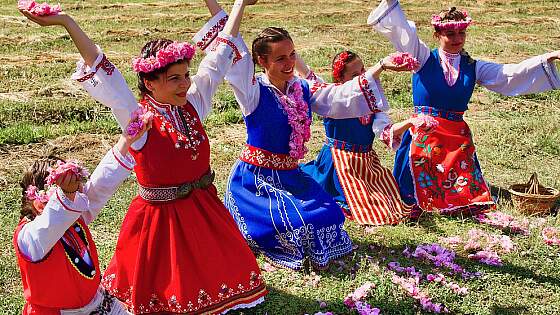 Traditionen und Rosen aus Bulgarien