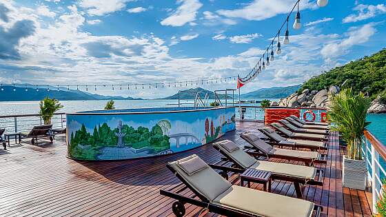 MS La Marguerite: Sonnendeck