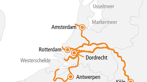 Route A-ROSA Sena: Rhein Stadt und Weihnachten