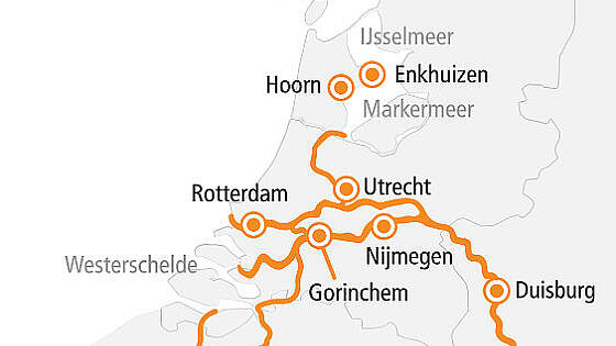 Route A-ROSA: Niederlande mit IJsselmeer