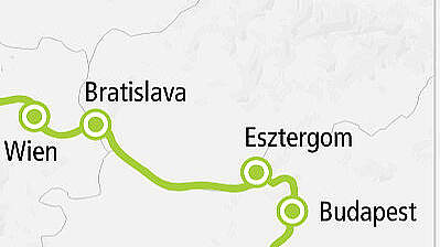 Route A-ROSA Flora: Donau ab Wien