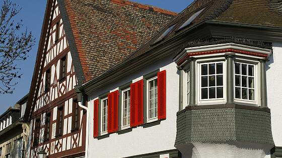 Fachwerkhaus in Gernsheim am Rhein