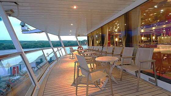 MS VistaDiamond: Bug-Terrasse