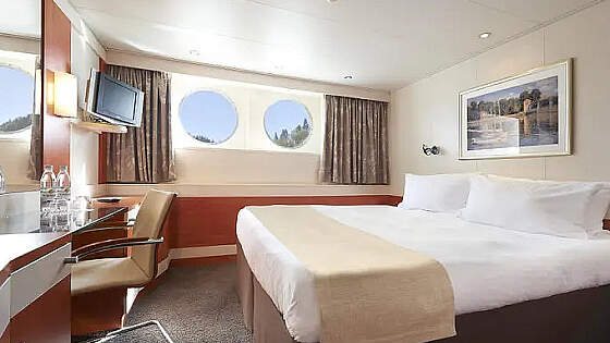 MS VistaDiamond: Kabine Hauptdeck