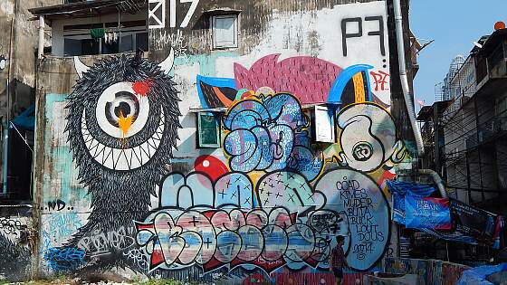 Streetart im Viertel Talad Noi in Bangkok &copy; jamesmmoylan0, pixabay