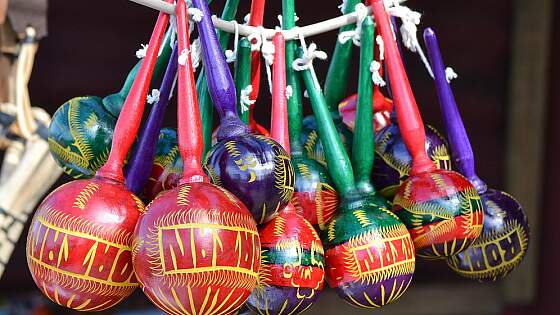 Maracas - Rumba-Kugeln aus Brasilien