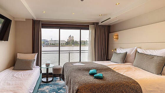 Flusskreuzfahrtschiff MS Anesha: Kabine Kat. A