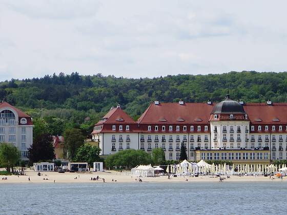Polen, Zoppot: am Ostseestrand