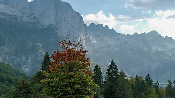 Albanische Alpen Valbona