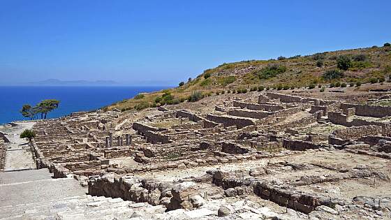 Rhodos: Antike Stadt Kamiros