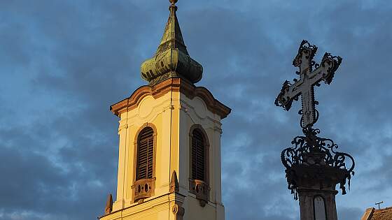 Ungarn, Esztergom: Szentendre am Donauknie