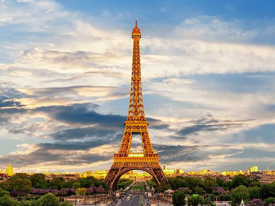 Eiffelturm in Paris - Wahrzeichen der Stadt