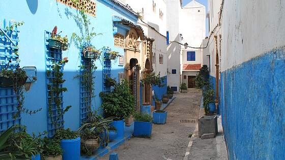 Marokko, Rabat: Kasbah des Oudayas