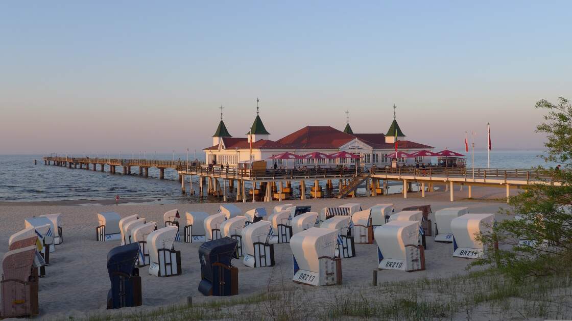 Usedom: Ahlbeck Seebrücke