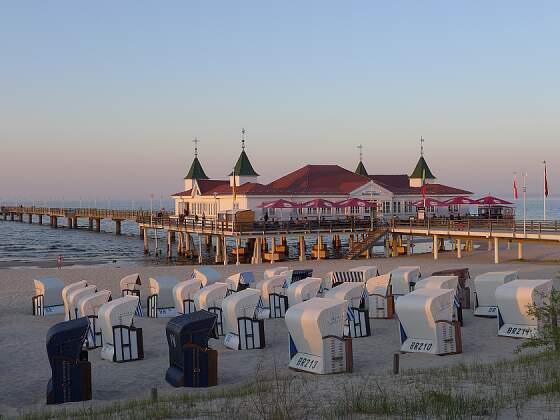 Usedom: Ahlbeck Seebrücke