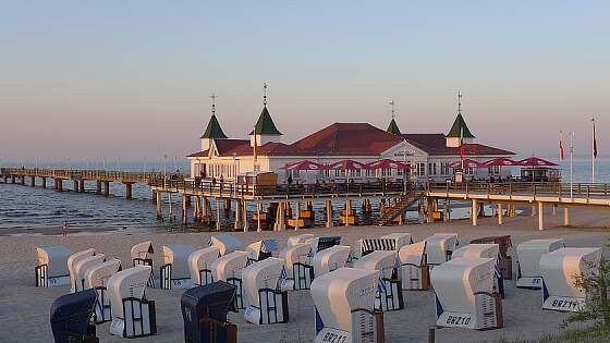 Usedom: Ahlbeck Seebrücke